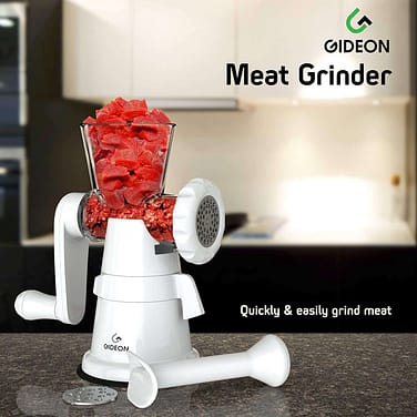 Gideon Hand Crank Manual Meat Grinder