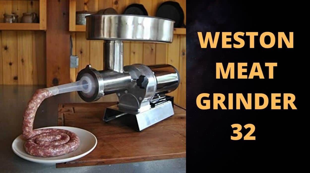 Weston 08-3201-W PRO-1050#32 Electric Meat Grinder & Sausage Stuffer 
