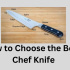 How to Use Kitchen Knife safely