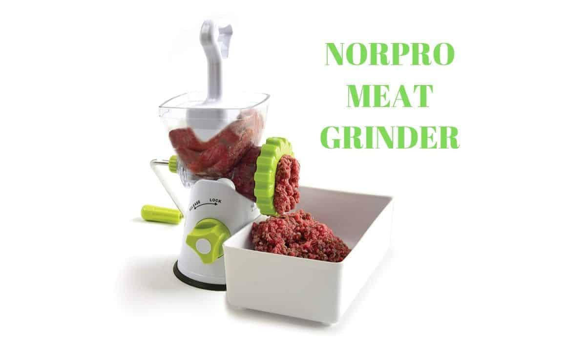 Norpro meat grinder review