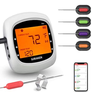 Wireless Meat Thermometer for Grilling